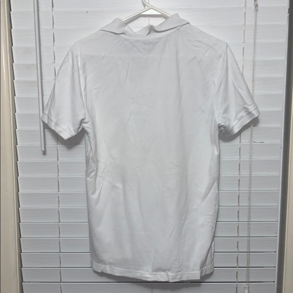 White short sleeve men’s polo - Picture 3 of 3